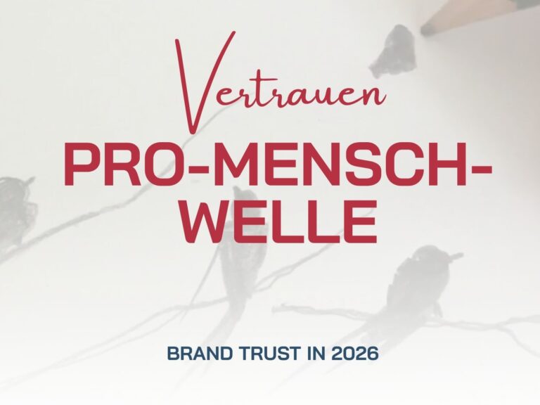 Brand Trust in 2026: Pro Mensch Welle