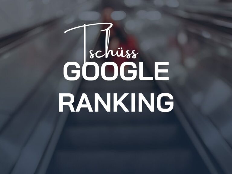 tschüss google-ranking